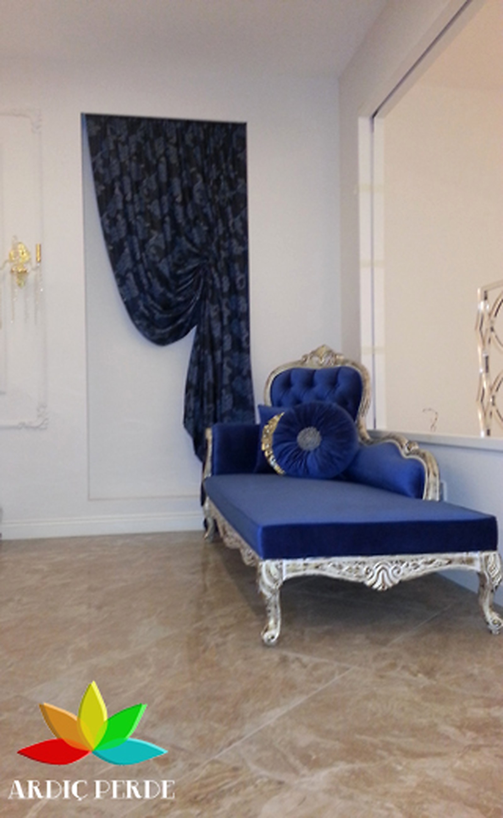 Görkem Mobilya Showroom (Siteler / Ankara) — VIP Showroom Cephesi — Kablosuz RTS Kumandalı Çok Kanallı Motorlu Zebra Stor Sistemi
