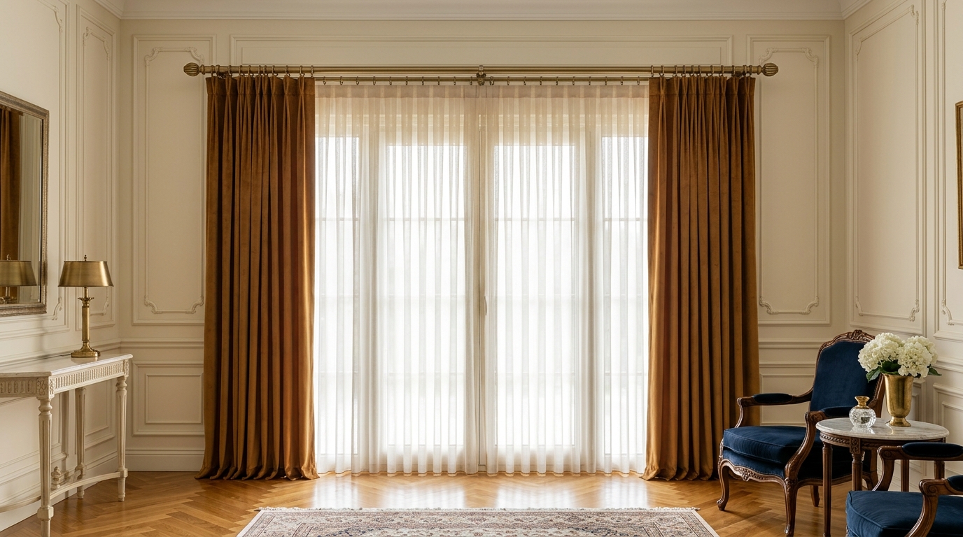 Eskitme Pirinç, Siyah Metal & Masif Ahşap Rustik